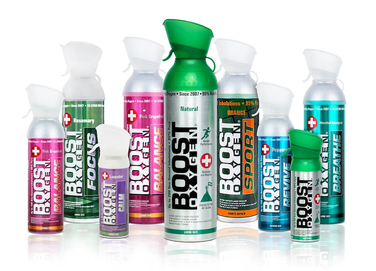 12% member rate at Boost Oxygen