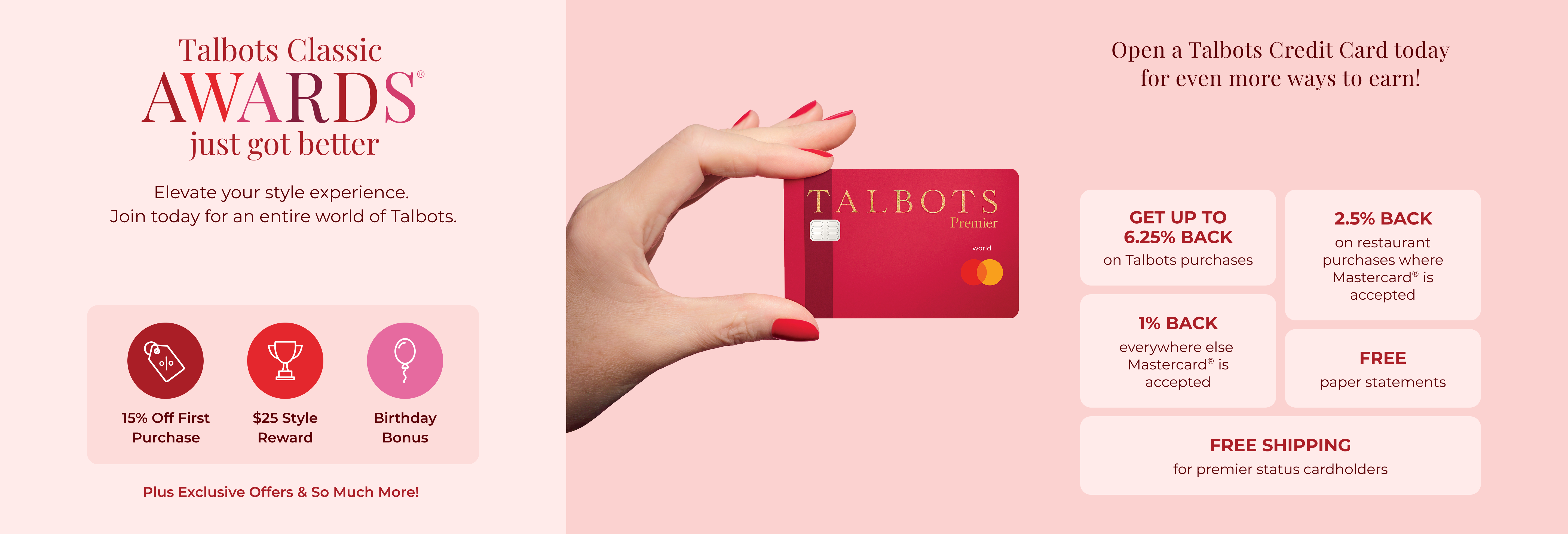 1% Off Talbots Gift Cards