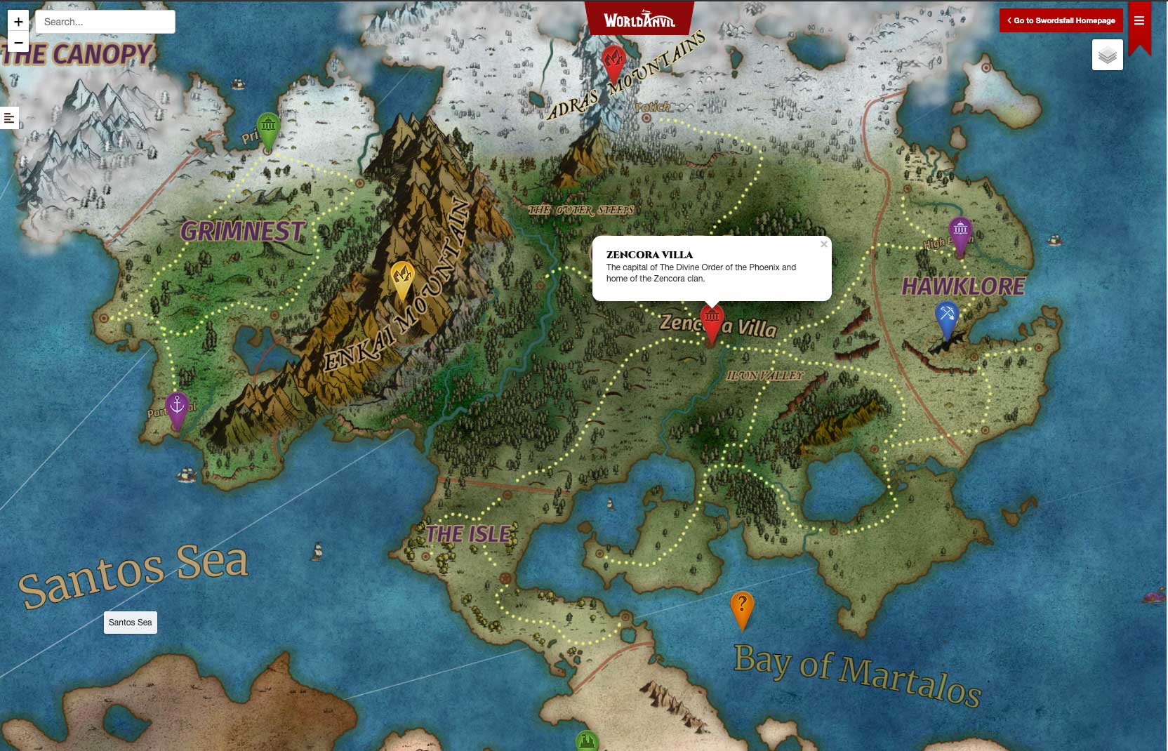 WorldAnvil World building